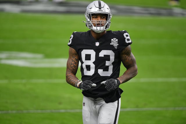 Darren Waller, Raiders, Giants