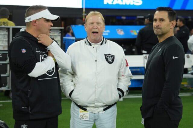 Josh McDaniels, Mark Davis, Dave Ziegler, Raiders