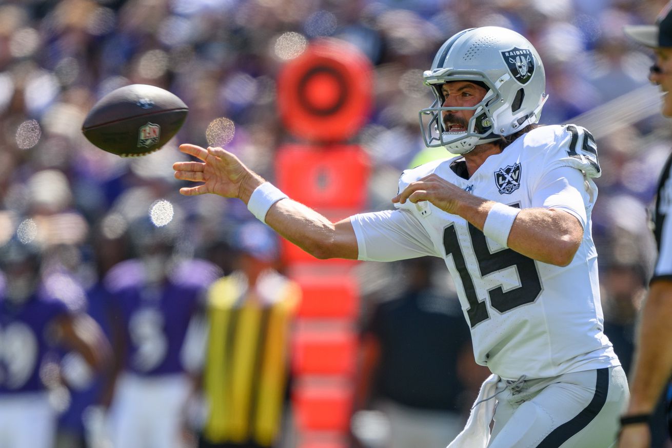 NFL: Las Vegas Raiders at Baltimore Ravens