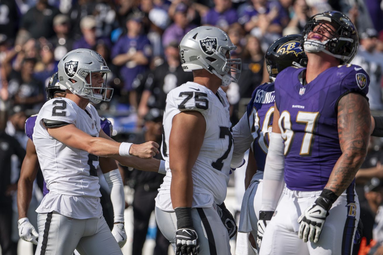 NFL: Las Vegas Raiders at Baltimore Ravens