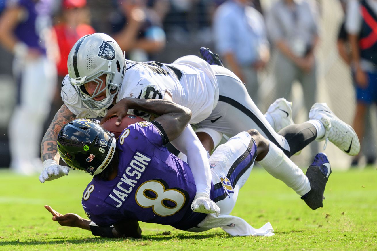 NFL: Las Vegas Raiders at Baltimore Ravens