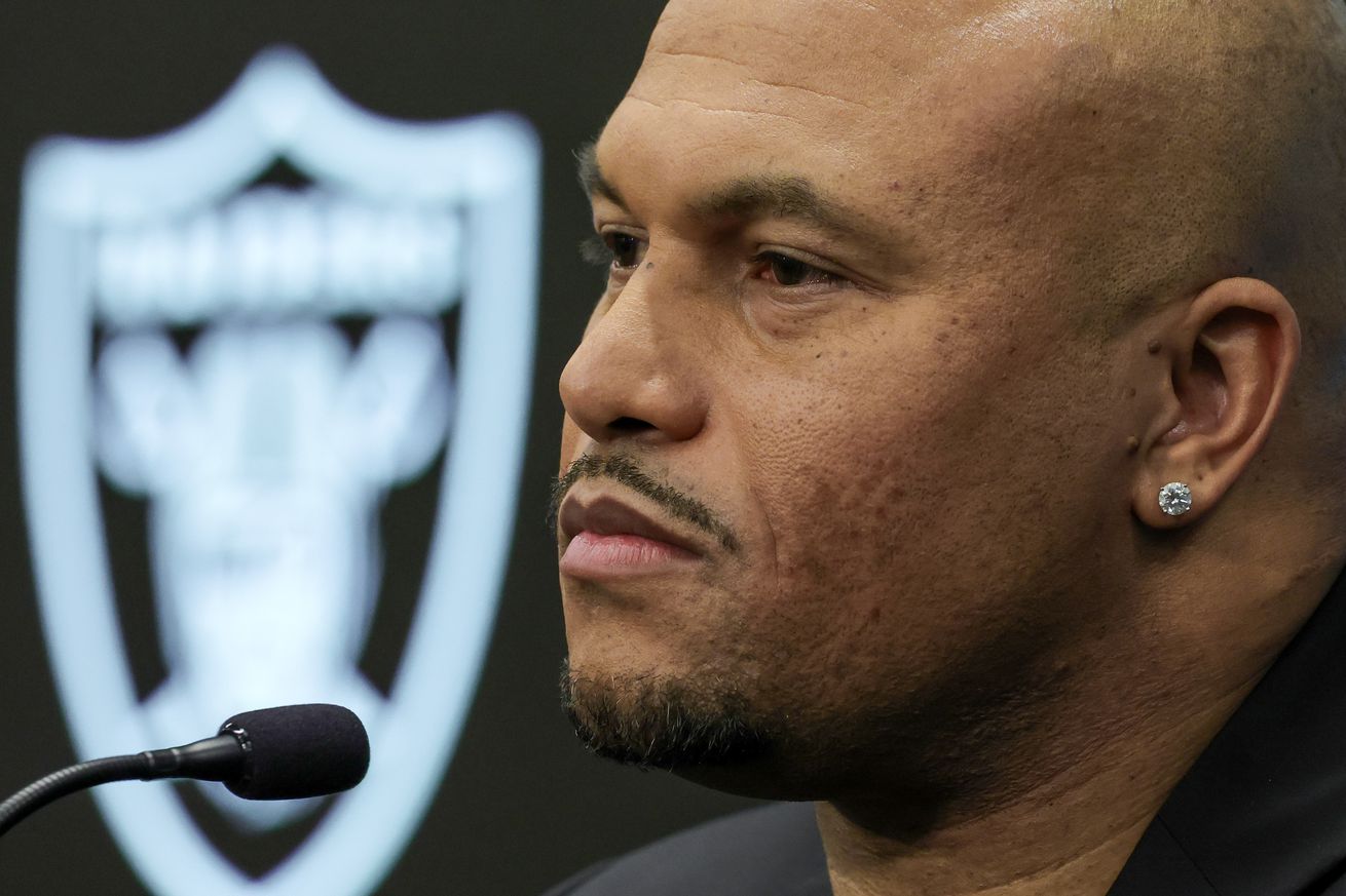 Las Vegas Raiders Introduce Antonio Pierce As Head Coach, Tom Telesco As General Manager