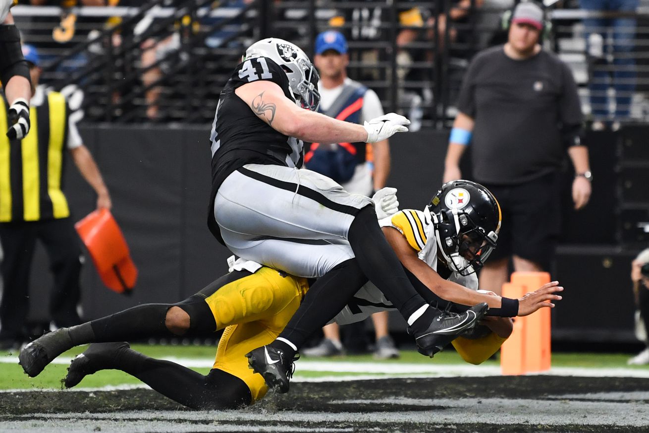 Pittsburgh Steelers v Las Vegas Raiders