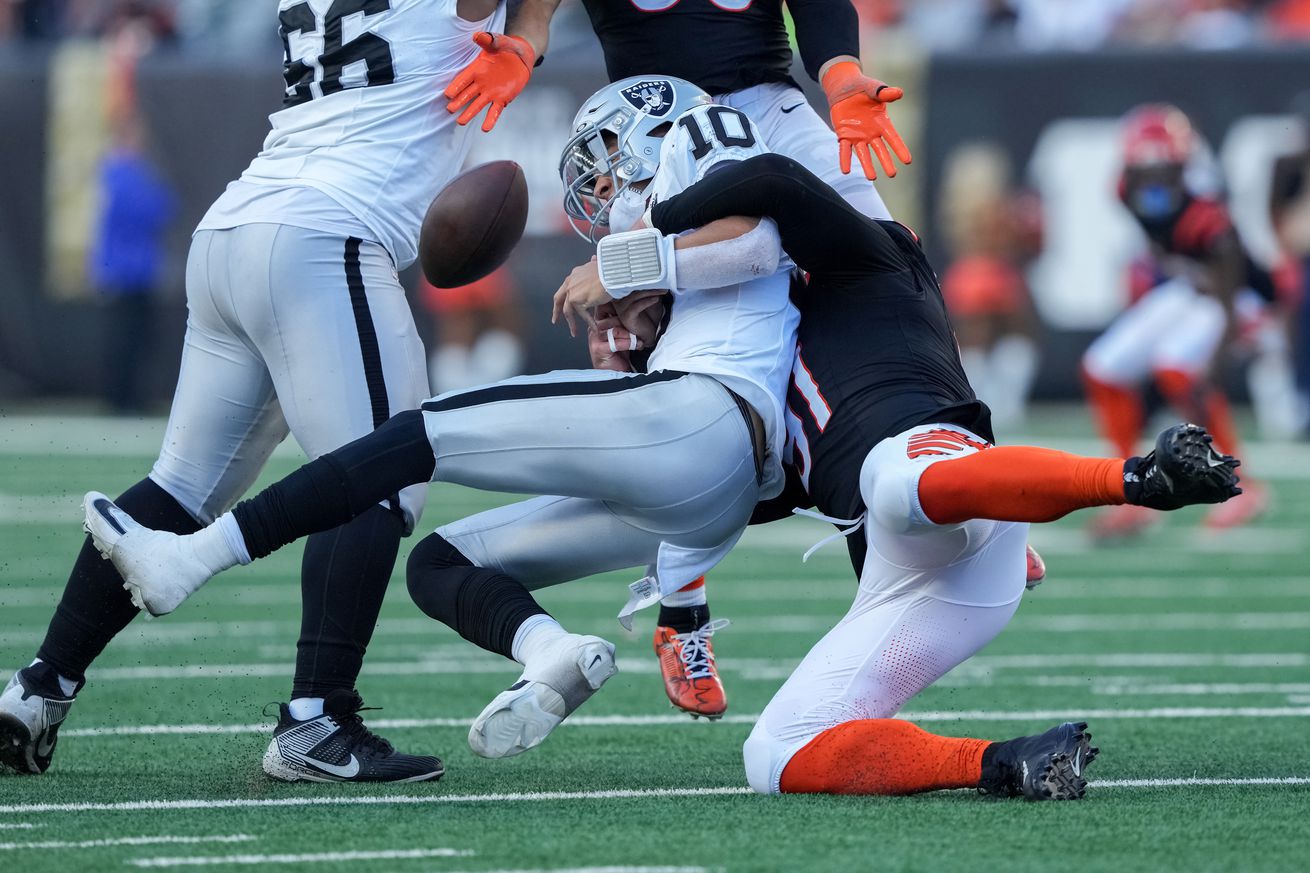 Las Vegas Raiders v Cincinnati Bengals