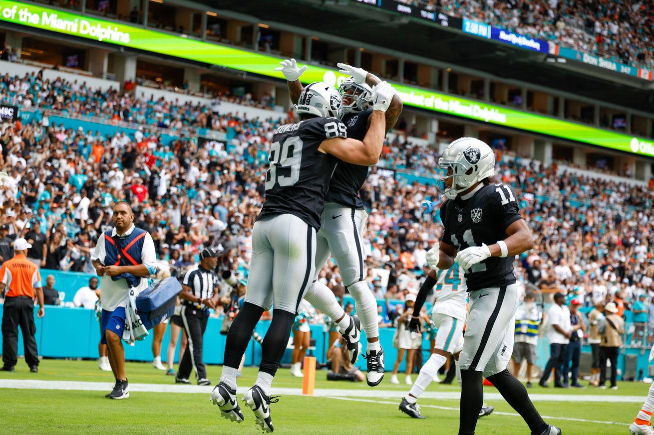 Las Vegas Raiders v Miami Dolphins