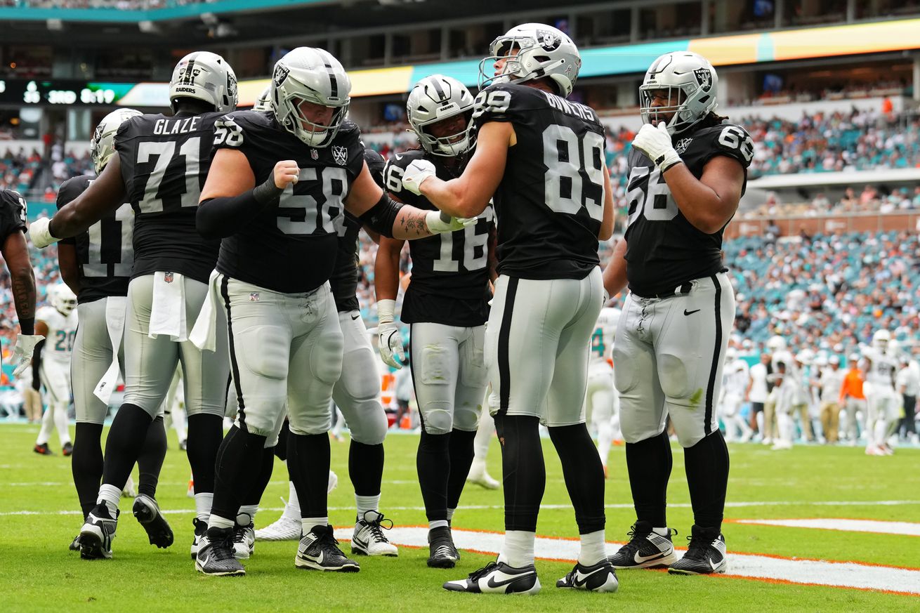 Las Vegas Raiders v Miami Dolphins