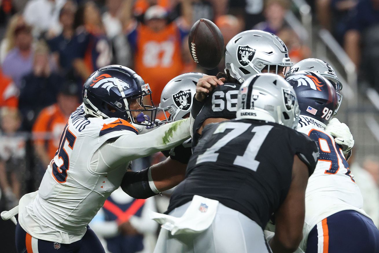 Denver Broncos v Las Vegas Raiders