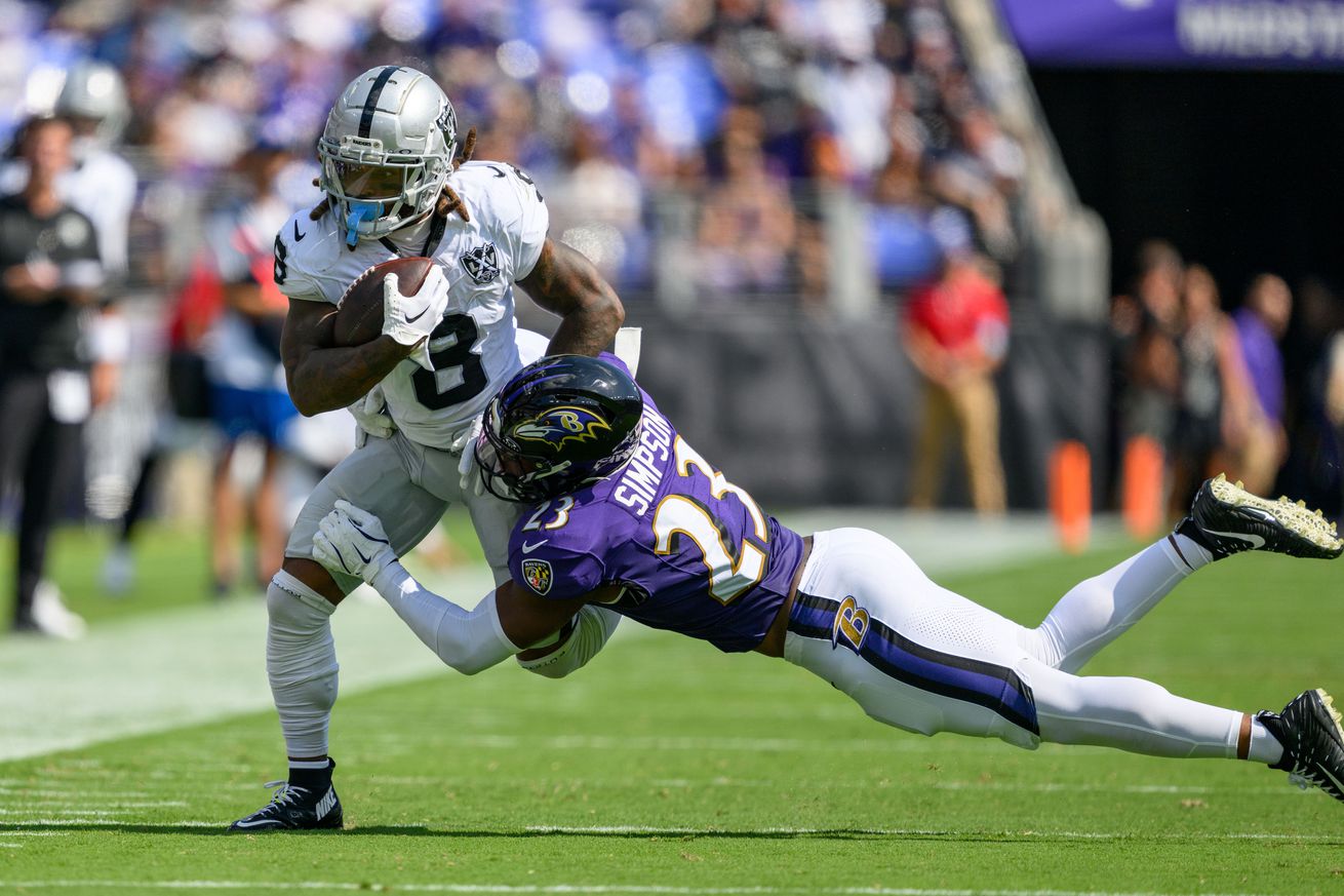 NFL: Las Vegas Raiders at Baltimore Ravens