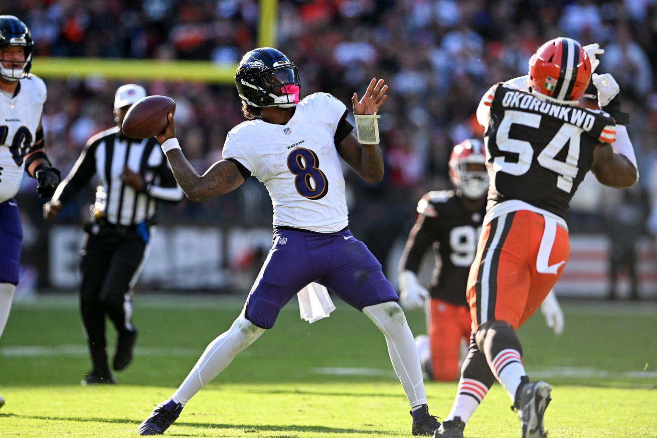 Baltimore Ravens v Cleveland Browns