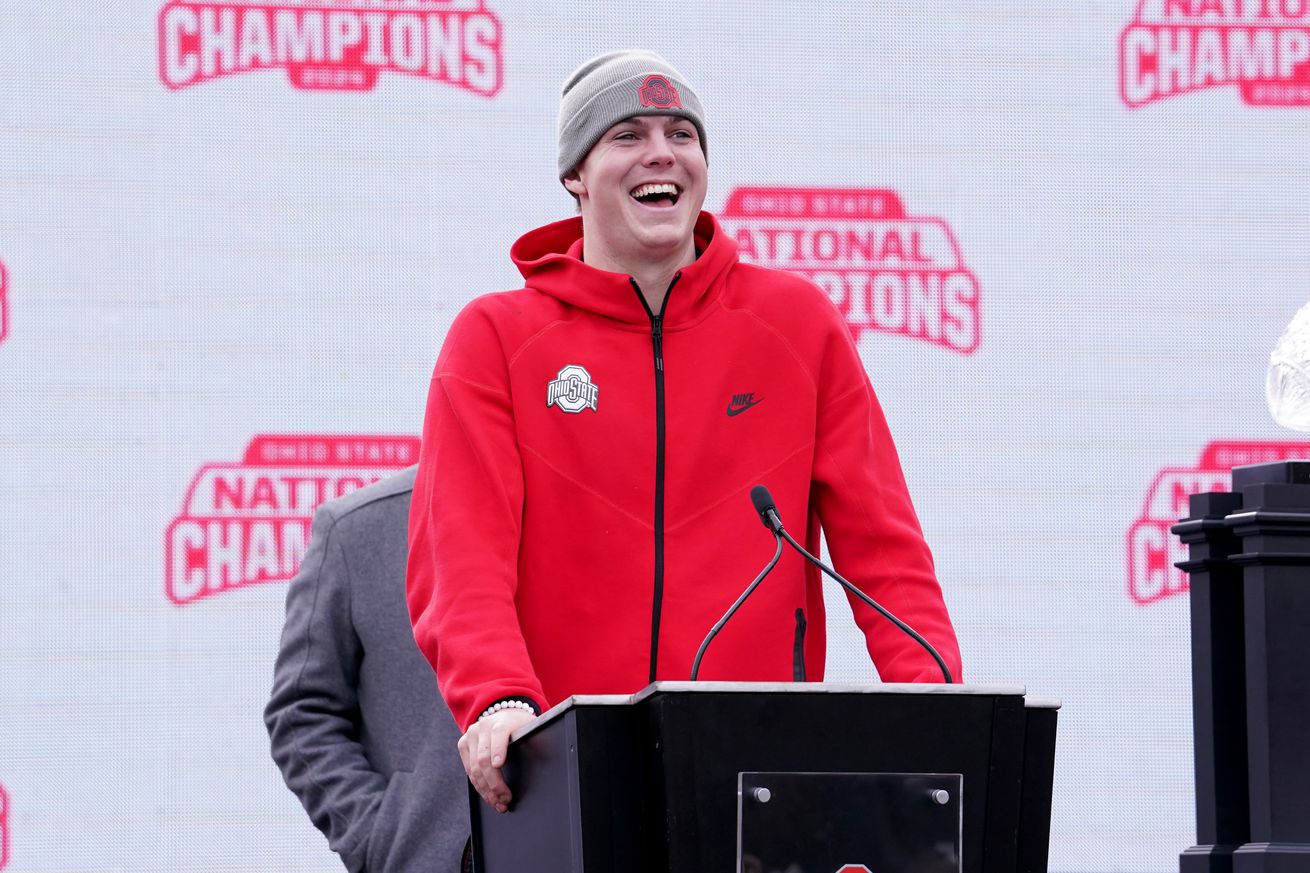 Ohio State Buckeyes Celebrate NCAA Football Championship