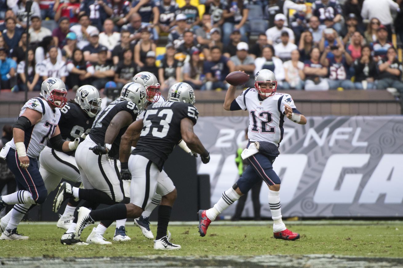 New England Patriots v Oakland Raiders