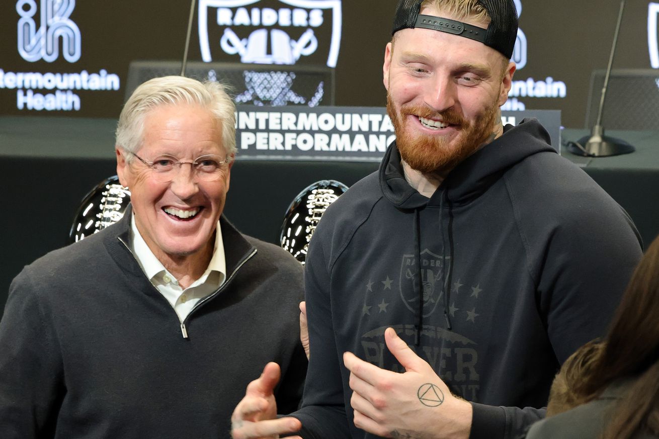 Las Vegas Raiders Introduce Pete Carroll As Head Coach, John Spytek As General Manager