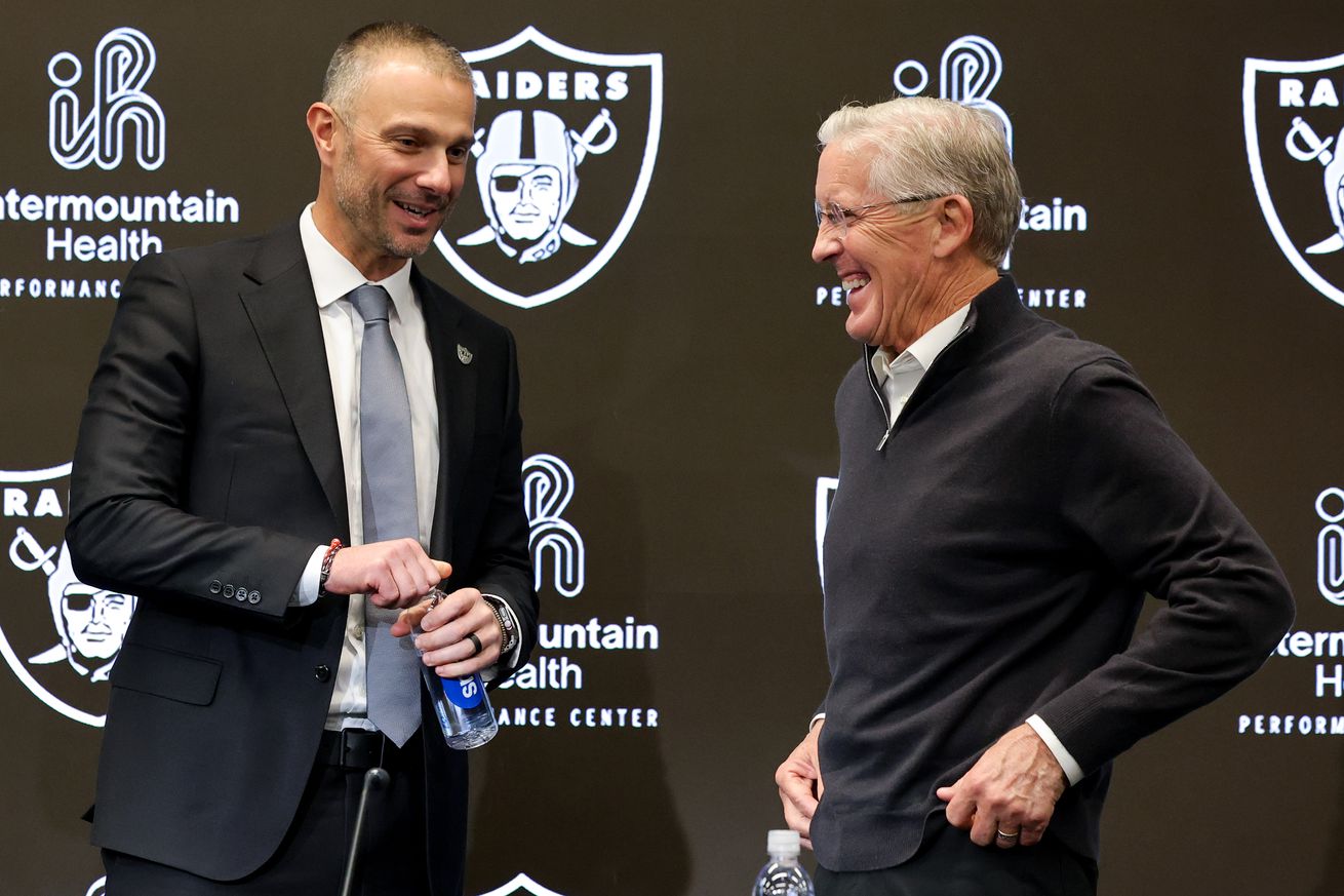 Las Vegas Raiders Introduce Pete Carroll As Head Coach, John Spytek As General Manager